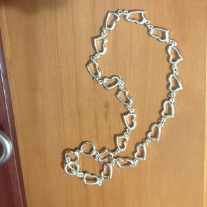 Montana Silversmith Heart Link Necklace